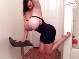 Spicy big-tit pornstar Leanne Crow is playing with her naked... -  TheyAreHuge.com