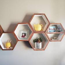 Honeycomb Shelves Book Shelf Modern Wall Shelves Geometric Etsy Honeycomb Shelves Floating Shelves Hexagon Shelves