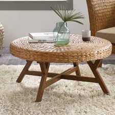 Willow Drum Coffee Table In 2020 Coffee Table Coffee Table Wood Small Coffee Table