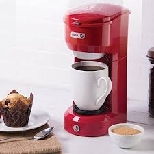 Dash Dpc100rd Single Cup Drip Coffee Maker Red Drip Coffee Maker Coffee Maker Maker