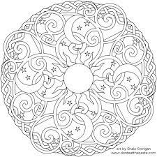 Sep 29, 2016 · free printable mandalas for kids. Celestial Mandala Box Card And Coloring Page Mandala Coloring Pages Moon Coloring Pages Free Coloring Pages