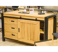 Bahut Industriel Porte Coulissante Lugano Meuble Rangement Cuisine Bahut Industriel Buffet Porte Coulissante