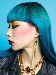 Audrey Kitchingm Pastel Hair My Little Pony Hair Colored Hair Hair Inspiration Teal Hair Red Lips Blue Hair Mademoisel Teal Hair Hair Styles Hair Beauty