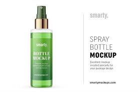 Atomizer Bottle Mockup Transparent Bottle Mockup Bottle Mockup