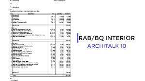 Rab interior aula polda aceh xlsx. Cara Membuat Rab Bq Interior Youtube
