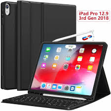 Case Folio For New Ipad Pro 12 9 W Keyboard Detachable Apple Pencil Charging Chesona Ipad Pro Ipad Pro 12 Ipad Pro 12 9