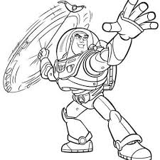 Buzz Lightyear Para Colorear