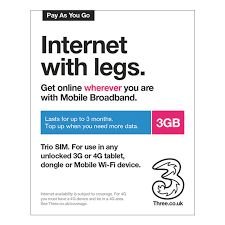 £81.99 was £84.99 you save £3.00. Three Mbb Sim 3gb 3 Months Core