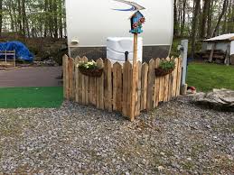 Pallet Fence Campsite Decorating Camping Decor Campsite Setup