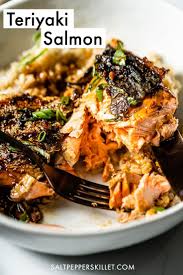 Teriyaki Salmon Recipe Recipe Salmon Teriyaki Recipe Teriyaki Salmon Salmon Recipes