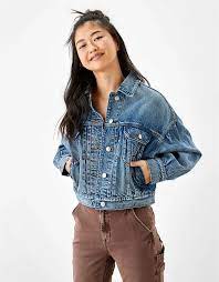 2022 Custom Tomgirl Cropped Denim Jacket for Women - China Women Jacket and  Jackets price | Made-in-China.com