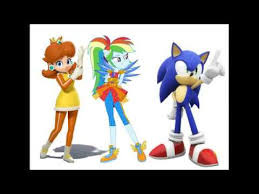 My little pony equestria girls sonic the hedgehog. Mario And Sonic Meets The Equestria Girls Youtube