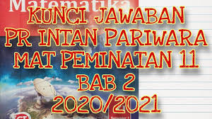Kunci jawaban inisebagau pendukung siswa dalam mengerjakan soal yang ada pada buku lks intan pariwara. Kunci Jawaban Pr Intan Pariwara Matematika Peminatan 11 Bab 2 Lingkaran Youtube