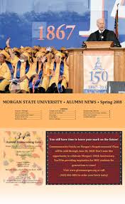 Spring 2018 Issue of Alumni News by Morgan State University