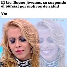 Que se mejore Lic! 😊😅
