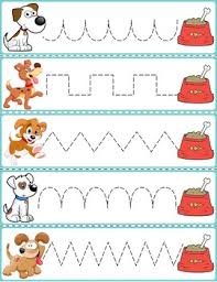 Check out turtle diary's large collection of trace the pattern worksheets. Trace The Pattern Dogs Food Bowls By Prekautism Tpt