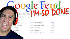 The game evolves guessing what a statement, question or name will auto correct to when typed in to go. Play Google Feud Autocomplete Online Game Google Feud Answers Site Title