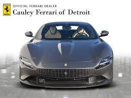 Every boy, and quite a few girls, have once dreamt of driving a blood red ferrari; New 2021 Ferrari Roma For Sale Special Pricing Cauley Ferrari Stock Fn02025