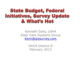 The department of health professions (dhp) has been made aware that some licensees have received fraudulent communications from individuals claiming to be from one of our licensing boards, such as the board of pharmacy, or another agency, such as the dea. Ppt Kenneth Daily Lnha Elder Care Systems Group Kenn Qissurvey Ohca District Ii February 2013 Powerpoint Presentation Id 5145714