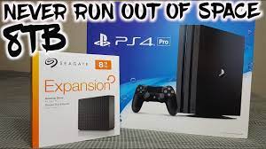 With enough capacity to hold the ps4 os. How To Set Up External Hard Drive Ps4 Pro 8tb Install Never Run Out Of Space Youtube
