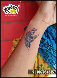 Butterfly Tattoo Live Free Butterfly Rudra Tattoo Live Free Wrist Tattoo Tattoo Ahmedabad Rudratattoo Butterfly Tattoo Tattoos Tattoos For Guys