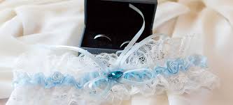 Die silberne hochzeit (= der 25. Neu Alt Geliehen Blau Traditioneller Hochzeitsbrauch