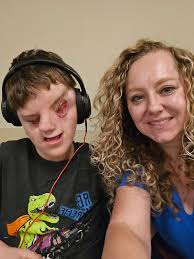 Christian had ANOTHER doctor visit this week. Fluid in his ear, but  thankfully it's not infected. Changing up allergy meds to hopefully clear  up some congestion. We don't get sick much anymore