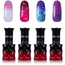 Details About Gellen 4 Colors Uv Led Gel Polish Temperature Color Changing 4 Set 2