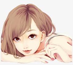 Short haired girls are cute and oh so fun. Ftestickers Girl Portrait Anime Watercolor Realistic Anime Girl Eyes Transparent Png 1024x1204 Free Download On Nicepng