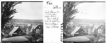 Fes Fete Des Tolbas Visite Sous La Tente 1933 04 Fes Maroc Maroc Visite