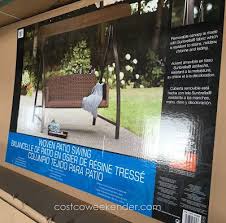 Agio International Woven Patio Swing At Costco Patio Swing Patio Swing