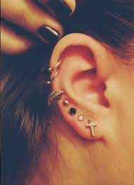 Bustle Ear Piercings Cute Piercings Unique Ear Piercings