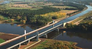 This is the magdeburg water bridge in germany.pretty cool, right? Here Are 3 Of The Most Spectacular Water Bridges On The Planet