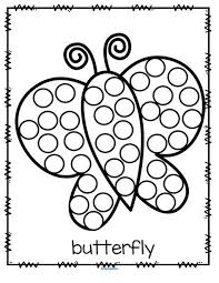 Free This Is A Sample Of 4 Pages From The Popular Kidsparkz Activity Pack 101 Theme Pictures To Use With Dot Dot Marker Activities Do A Dot Dot Markers