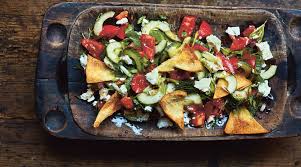 Tajik Bread Salad With Non Bread Salad Salad Recipes For Parties Yummy Salad Recipes