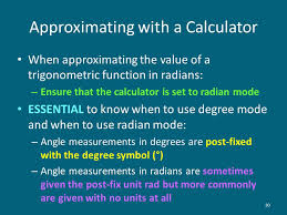 Convert each radian measure to degree measure. Radians And Degrees Trigonometry Math 103 S Rook Ppt Download