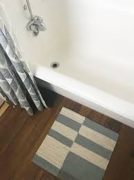 7 Things You Never Thought You Could Do In A Rental Rental Bathroom Rental Bathroom Makeover Temporary Flooring