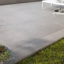 Carrelage Sol Taupe Effet Beton Houston L 60 X L 60 Cm Carrelage Exterieur Carrelage Terrasse Exterieur Carrelage Terrasse
