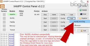 Cara Lain Mengatasi Error Mysql Shutdown Unexpectedly 2 Blog On