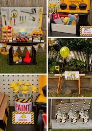 And you'll love this roundup of construction themed party ideas! Kara S Party Ideas Construction Birthday Party Planning Ideas Supplies Idea Cake