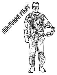 • print out cool air force coloring pages of jets, bombers. Air Force Pilot Coloring Page Free Printable Coloring Pages For Kids
