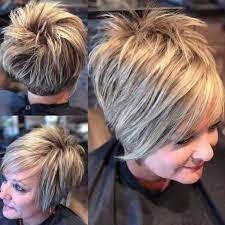 Low Maintenance Pixie For Women Over 40 In 2020 Thick Hair Styles Short Hair With Layers Womens Hairstyles