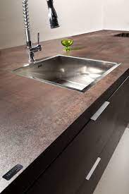 Neolith Iron Copper Porcelain Kitchen Countertop And Cabinetary Kitchen Sink Design Kitchen Worktop Kitchen Design