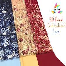 Maybe you would like to learn more about one of these? Exclusive 3d Floral Embroidered Lace Plain Lining Fabrics Wedding Floral Lace Set Kain Lace Dan Kain Lining Plain Shopee Malaysia