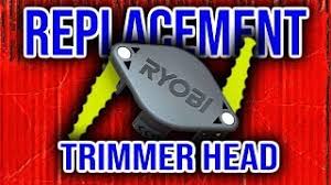 It is not a replacement part. Ryobi Dual Bladed Trimmer Head Review And Install Youtube