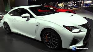 If you want to boost the rc's performance but don't quite need the rc f's outrageous power, find an rc 300 or rc 350 with the f sport package. 2018 Lexus Rc F Exterior And Interior Walkaround 2017 La Auto Show Youtube