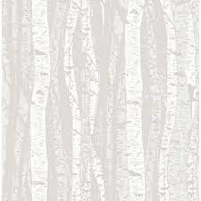 Wilko Wallpaper Branches Neutral Image Neutral Wallpaper Birches Wallpaper Wall Wallpaper