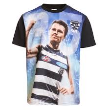 The geelong football club, nicknamed the geelong cats, is a professional australian rules football club based in geelong, victoria. Geelong Cats Patrick Dangerfield Youths Player Tee