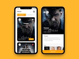 Movie App Wip Movie App App Design Layout Film App