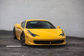 Ferrari 458 Italia On Adv05 Mv2 Cs Ferrari 458 Italia Ferrari 458 Ferrari Italia